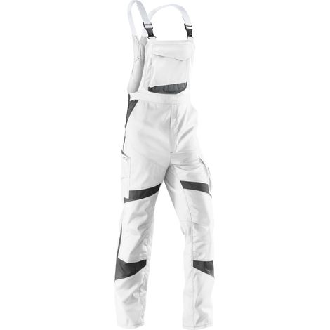 Kübler Latzhose ACTIVIQ 3250 weiß/anthrazit Gr. 52 (1/2)
