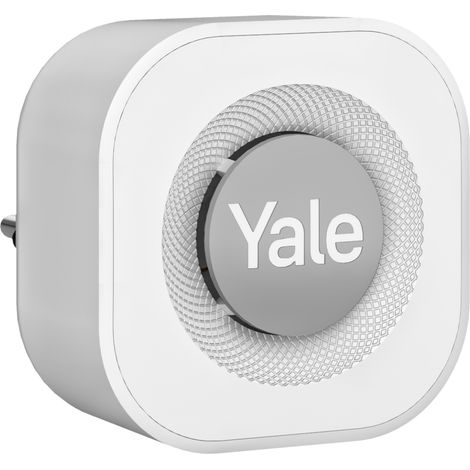 Carillon sonnette intérieur Yale - Compatible vidéo - 7 sonneries - Volume personnalisable