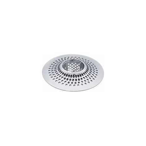Filtre à cheveux en acier inoxydable pour baignoire et douche (1/5)
