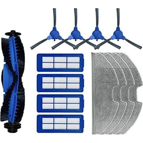 Toile filtrante pour accessoires de robot aspirateur de sol Eufy G10/G30 : brosse rotative, brosse principale, brosse latérale (Couleur : 1 jeu) (1/4)