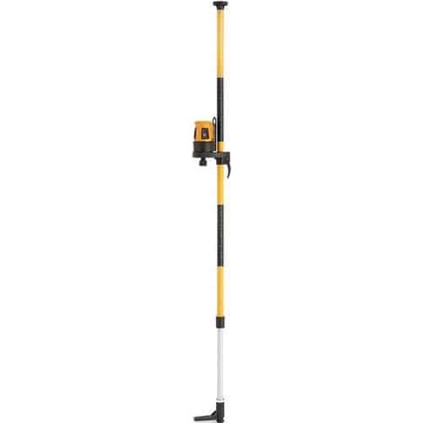 Geo Fennel – Trépied pour niveau laser réglable 1,4 à 3,4 m – Filetage 5/8" avec adaptateur 1/4" – Modèle KS3 – 520100