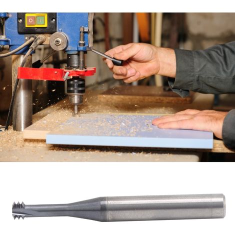 60°-Gewindeschneider aus 3-schneidigem Wolframkarbid M6.01.0D650 (1/5)