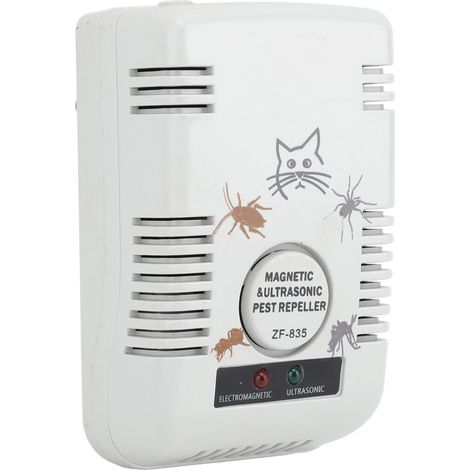 Répulsif ultrasonique anti-insectes, prise intérieure 220V, contrôle électromagnétique, répulsif multifonction pour maison, fiche UE. (1/5)