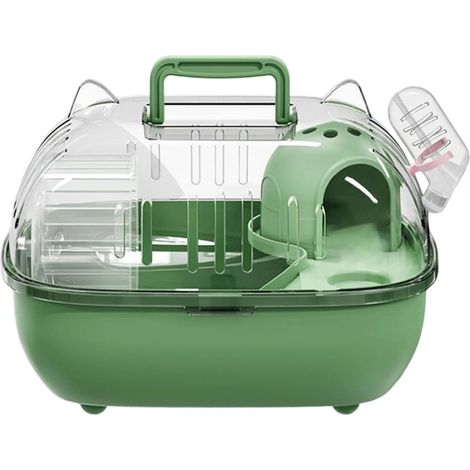 1 Sac de transport, rongeurs, polypropylène transparent, 27, 5x22x20cm, lapins, voyage voiture (1/5)