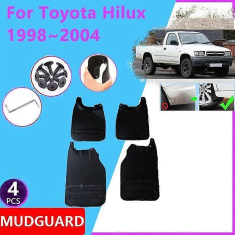 Für Toyota Hilux 1998–2004 N140 N150 N160 N170 Auto Kotflügel vorne hinten Schmutzfänger Schmutzfänger Schutzklappe Spritzschutz Autozubehör (1/5)