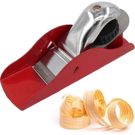 Mini rabot à main pour le travail du bois, outil de menuiserie, rabot de paume réglable pour le dégrossissage, le rabotage du bois, l'arrondi des bords, le bricolage en bois (1/5)