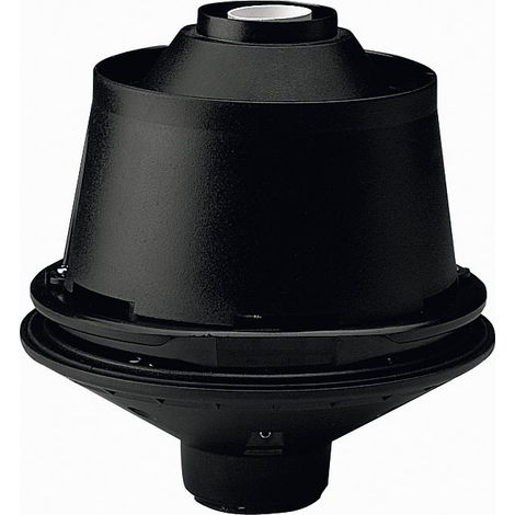 Luminaire pour mât GLOBOS with dome IP55 E27 70W 24mm Noir