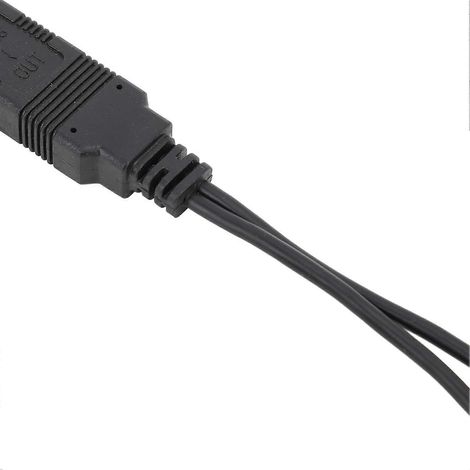 Adaptateur de sortie vidéo USB vers CVBS, vidéo haute définition, câble adaptateur d'interface USB vers RCA facile à utiliser, adapté aux véhicules. (1/3)