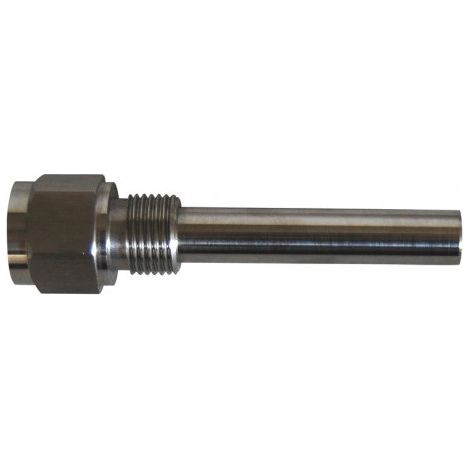 Doigt de gant inox 1/2" (15/21) - Longueur 110 mm - Plongeur 100 mm - Sferaco