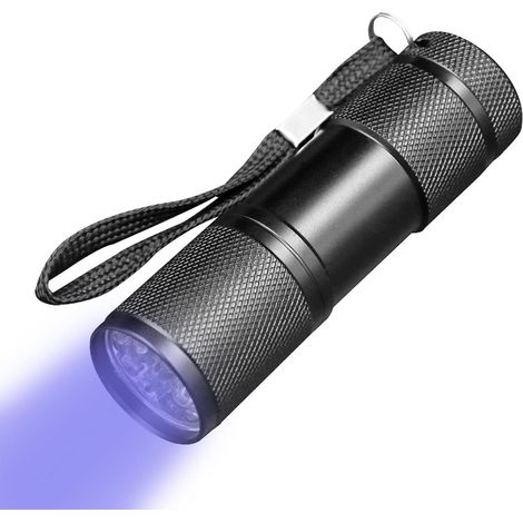 Torche UV, Torche LED UV, Torche UV 395nm LED Torche à lumière noire (1/5)
