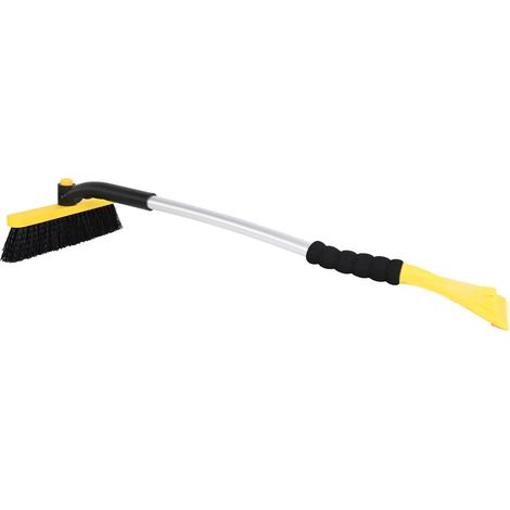TrendLine Eiskratzer mit Schneebesen 71cm Softgriff Eisschaber Scheibenkratzer