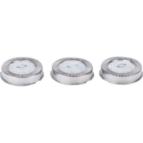 Tête de Rasoir - Acier Inoxydable - Compatible HQ3 HQ56 HQ55 HQ442 HQ300 HQ916 - 3 Pièces (1/5)