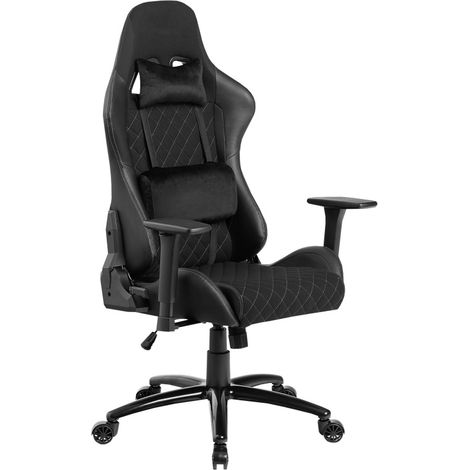 Aga Gaming-Stuhl Schwarz
