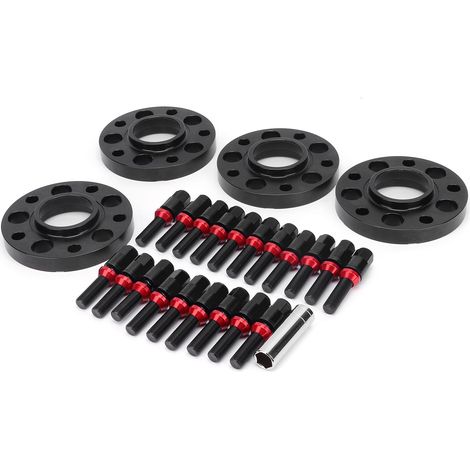 4PCS Kit d'entretoises centrées 20mm pour jantes compatibles F30 F32 F33 F80 Noir (1/5)