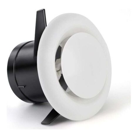 Grille Aeration Reglable,Grille d'Aération Ventilation Ronde de Plafond 75mm / 2.95" Grille Ventilation pour Ventilateur D'extraction, Ventilateur de Tuyau