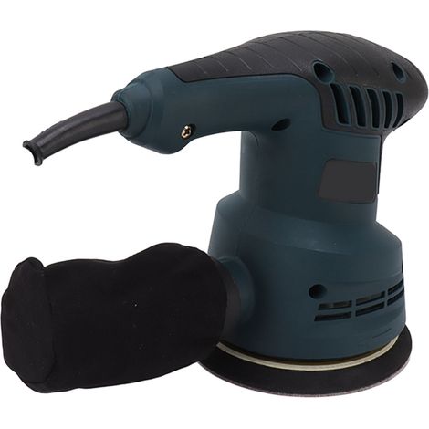 Ponceuse orbitale 300 W ABS, ponceuse électrique compacte avec papier abrasif pour le polissage du bois et la menuiserie, prise britannique 220 V (1/5)