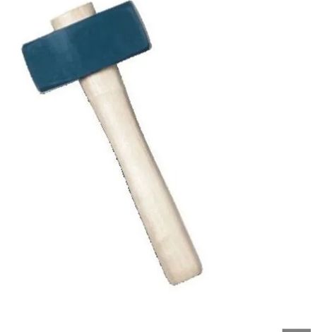 Mercier Kegelförmiger Hammer aus poliertem Stahl und Holz 260 mm