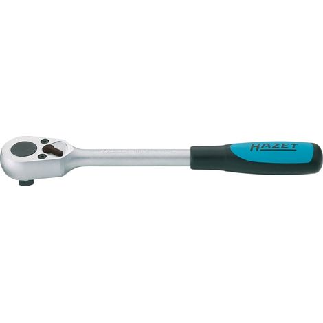 Hazet Umschaltknarre 1/2 (12,5 mm) Vierkant massiv, Länge 275 mm (1/5)