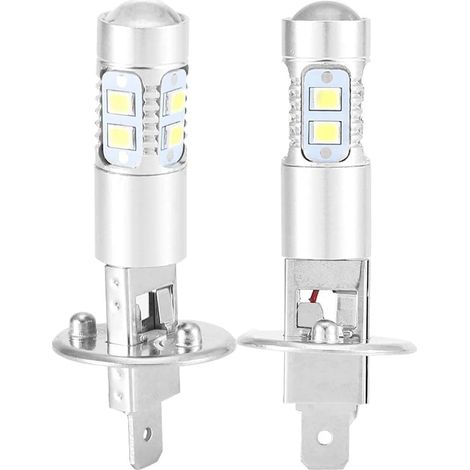 LED-Lampe, 2 Stück, 1800 lm, 12–28 V, H1, 6000 K, Superweiß, 100 W, LED-Nebelscheinwerfer-Set