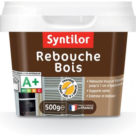 Masilla para madera SYNTILOR, gris claro, 500 g SYNTILOR