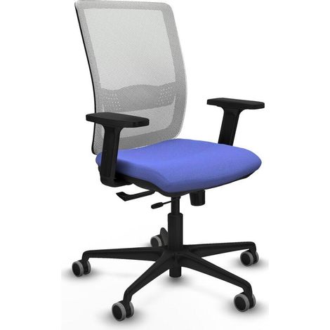 piqueras-y-crespo Silla Haches Silla de oficina azul claro (1/3)