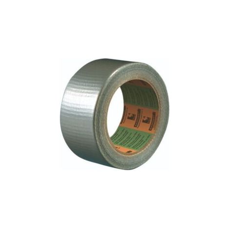 Ruban adhésif - Tissu Gris - 50mm - 50 mètres - 072799 - Barnier (1/2)