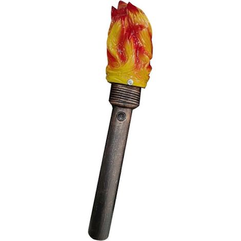 Lampe torche portable factice avec LED et flamme réaliste (1/5)