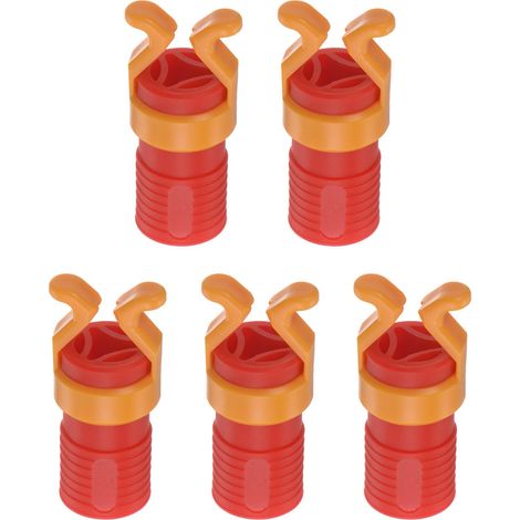 Support universel de fixation pour vis à bois (lot de 5) – Noir/Rouge – 4,3 g
1,4 x 1,4 x 3,9 cm