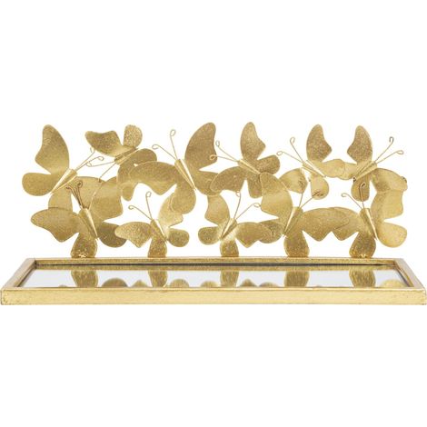 MESITA DE NOCHE ESTANTE MARIPOSAS PAREJA CM 43X19,2X16,5 (1/5)