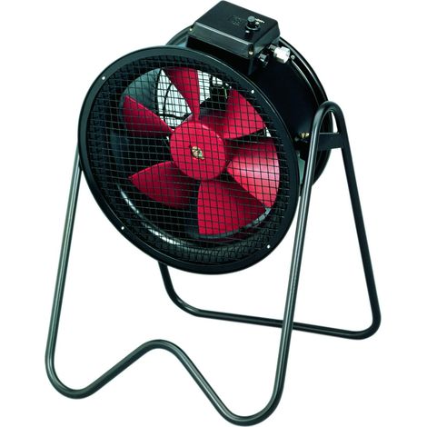 Ventilateur hélicoïde tubulaire mobile, triphasé 230 V/400 V, D560mm, 12300 m3/h S&P (UNELVENT) 013601