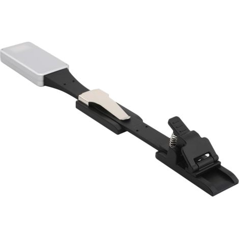 Lampe de Lecture à Pince Rechargeable USB 3 Niveaux Température (1/5)