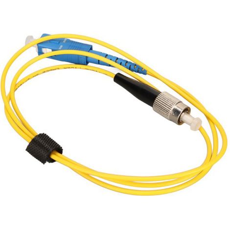 Cordon De Raccordement À Fibre Optique - FC À SC - Monomode - 0 5 M - Pour Émetteurs-récepteurs SFP Et Commutateurs Ethernet (1/5)