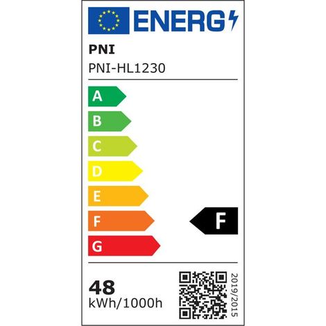 Plafonnier LED - PNI - H-Light 1230 - 48W - 4800lm - 6400K - Encastrable (1/5)
