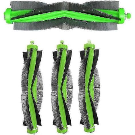 4 cepillos principales de repuesto para la aspiradora robot iRobot Roomba Combo R113840, edición 0617. (1/4)