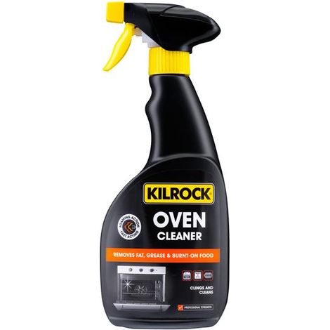 Kilrock Oven Cleaner Spray 500ml - Fast Acting Clear Formula (1/2)
