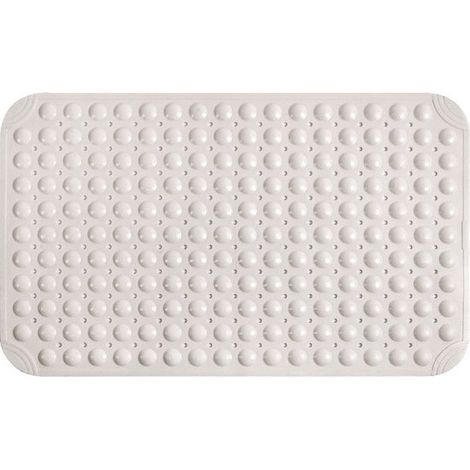 Alfombrilla de suelo con ventosas para la zona de ducha del baño, antideslizante, tamaño grande, apta para el baño, 100x40CM, vegetal (1/5)