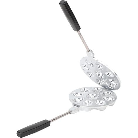 Moule à biscuits aux noix (lot de 2) en alliage d'aluminium, facile à utiliser et polyvalent, idéal pour la maison. (1/5)