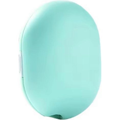 Boîte de désinfection UV sans perçage pour têtes de brosse à dents, stérilisateur portable rechargeable USB, porte-brosse à dents bleu (1/5)