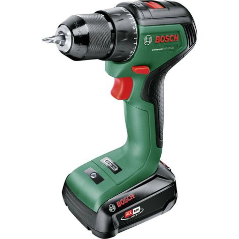 Trapano avvitatore a batteria UniversalDrill 18V-60, 1 x batteria PBA 18V 2,0Ah, valigetta da trasporto (1/5)