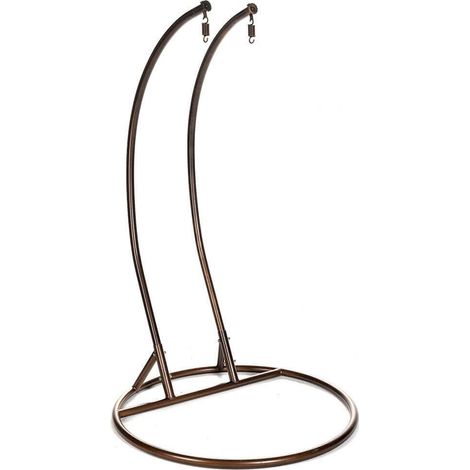 HOME DELUXE - Support TWIN - Support pour fauteuil suspendu - matériel de montage inclus I Support Support en osier Balançoire pour bébé