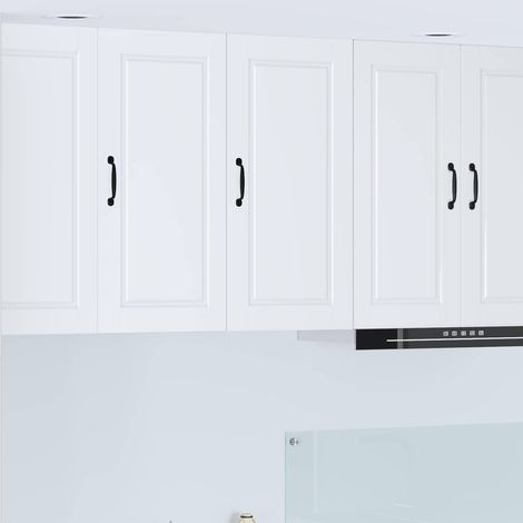 Küchenschrank mit Regal Weiß 40 x 31 x 80 cm Holzwerkstoff
