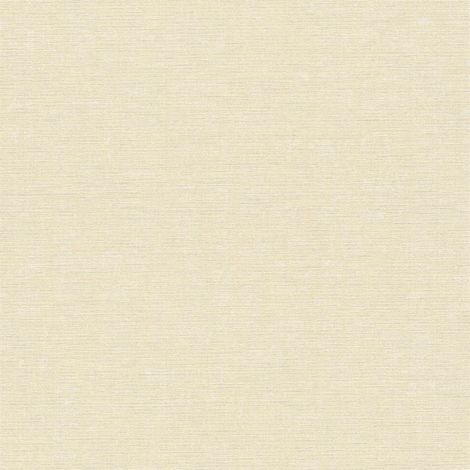 Papier peint intissé uni jaune pâle Tapisserie texturée aspect textile Papier peint gaufrage monochrome style minimaliste idéal pour chambre (1/3)
