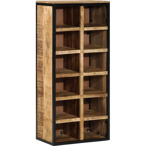 Maison Exclusive - Mobile per scarpe 50 x 30 x 110 cm Legno di mango massello (1/5)