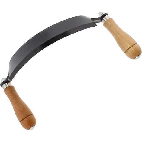 Rasoir droit en acier tungstène, outil manuel durable pour écorcer le bois, idéal pour les poteaux de clôture et les bûches. (1/5)