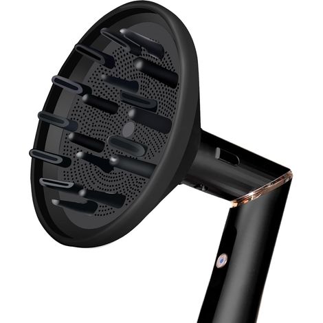 Haartrocknerkompatibler Diffusor für Shark FlexStyle, betont natürliche Locken, ideales Styling-Tool für welliges und lockiges Haar (schwarz) (1/5)