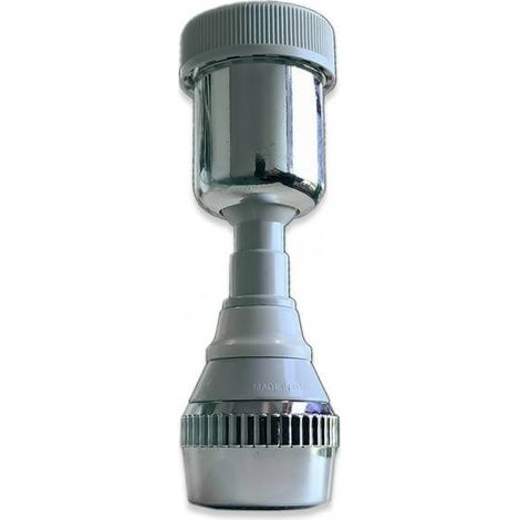 Turbojet pour e'vier de cuisine avec ae'rateur double fonction effet douche et effet mousse e'conomie d'eau garantie