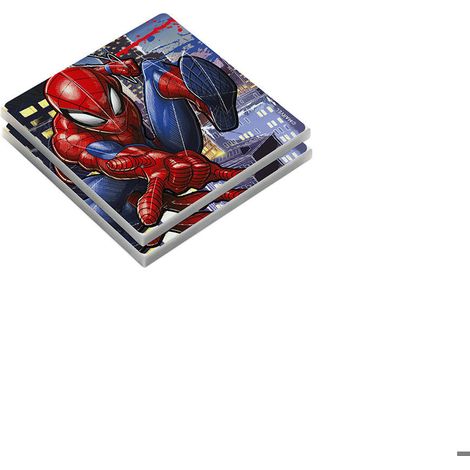 Marvel Spider Man set 2 sottobicchieri ceramica base sughero