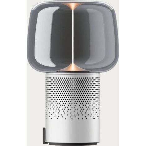 Kooduu Serena Play - Lampada Altoparlante Portatile Argento Satinato Con Tecnologia Sound By Jbl