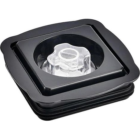 Couvercle carré pour gobelet mélangeur, facile à utiliser et à nettoyer, en plastique, pour extracteur de jus. (1/4)