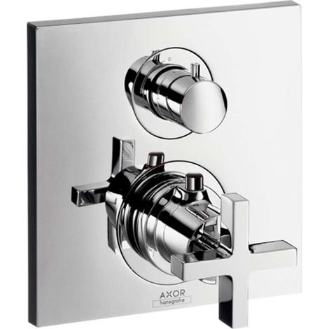 hansgrohe AXOR Citterio termostato empotrado con válvula de (1/4)